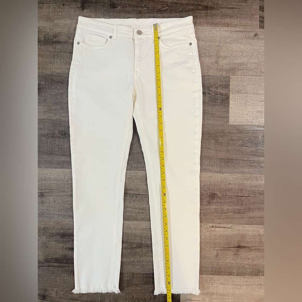 Loro Piana Cream Skinny Leg Jeans - Picture 6 of 6